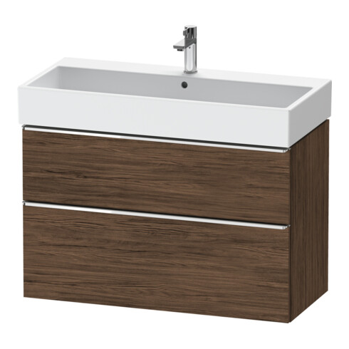 Duravit Meuble sous lavabo D-Neo 98,4x44,2 cm, chêne naturel, 1 tiroir, 1 coulissant