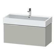 Duravit Meuble sous-lavabo D-Neo 98,4x44,2 cm, chr/béton, 1 tiroir, suspendu-1