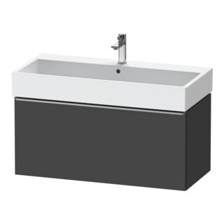 Duravit Meuble sous-lavabo D-Neo 98,4x44,2 cm, ES blanc/gris m, 1 tiroir, suspendu