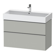 Duravit Meuble sous-lavabo D-Neo 98,4x44,2 cm, ES chêne/gris, 1 porte, 1 tiroir