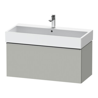 Duravit Meuble sous lavabo D-Neo 98,4x44,2 cm, ES chêne/gris m, 1 tiroir, suspendu