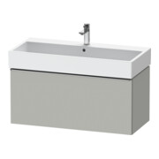 Duravit Meuble sous lavabo D-Neo 98,4x44,2 cm, ES chêne/gris m, 1 tiroir, suspendu