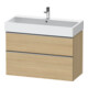 Duravit Meuble sous-lavabo D-Neo 98,4x44,2 cm, ES geb/Ei N, 1 porte, 1 tiroir-1