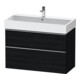 Duravit Meuble sous-lavabo D-Neo 98,4x44,2 cm, ES laqué/œuf, 1 porte, 1 tiroir-1