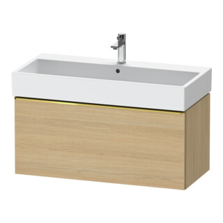 Duravit Meuble sous-lavabo D-Neo 98,4x44,2 cm, g pol/Ei N, 1 tiroir, suspendu