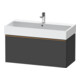 Duravit Meuble sous-lavabo D-Neo 98,4x44,2 cm, gris, 1 tiroir, suspendu-1