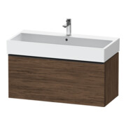 Duravit Meuble sous-lavabo D-Neo 98,4x44,2 cm, noir/noisette, 1 tiroir, suspendu-1