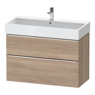 Duravit Meuble sous-lavabo D-Neo 98,4x44,2cm, ch/Ei ma, 1 porte, 1 tiroir
