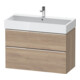Duravit Meuble sous-lavabo D-Neo 98,4x44,2cm, ch/Ei ma, 1 porte, 1 tiroir-1