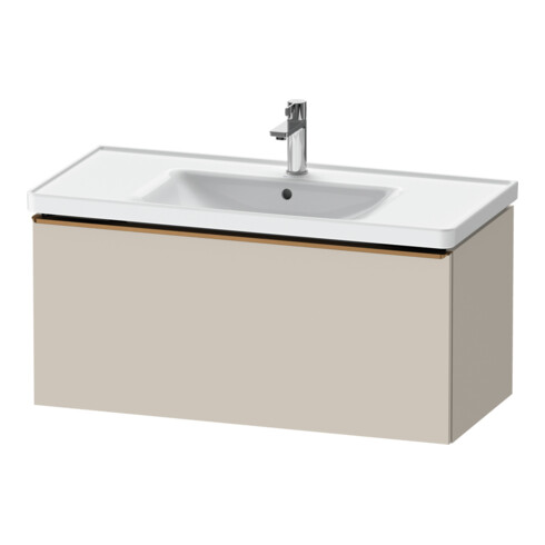 Duravit Meuble sous-lavabo D-Neo 98,4x45,2 cm, 1 tiroir, suspendu mural