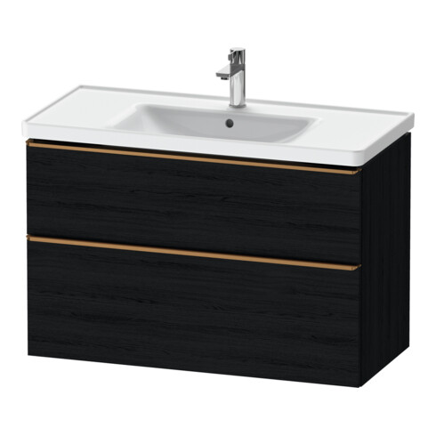 Duravit Meuble sous-lavabo D-Neo 98,4x45,2 cm, b chêne/écru, 1 porte, 1 tiroir
