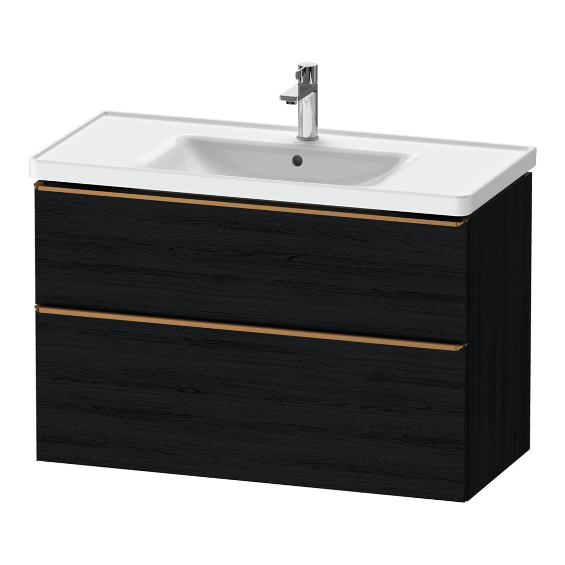 Duravit Meuble sous-lavabo D-Neo 98,4x45,2 cm, b chêne/écru, 1 porte, 1 tiroir