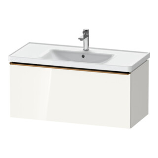 Duravit Meuble sous-lavabo D-Neo 98,4x45,2 cm, blanc brillant, 1 tiroir, suspendu