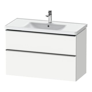 Duravit Meuble sous lavabo D-Neo 98,4x45,2 cm, blanc mat, 1 porte, 1 tiroir