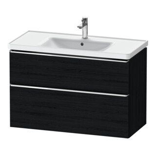 Duravit Meuble sous-lavabo D-Neo 98,4x45,2 cm, ch/Ei s, 1 tiroir, 1 coulissant