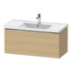 Duravit Meuble sous lavabo D-Neo 98,4x45,2 cm, ch/œuf nat, 1 tiroir, suspendu-1