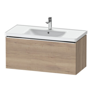 Duravit Meuble sous-lavabo D-Neo 98,4x45,2 cm, chêne/œuf marbré, 1 tiroir, suspendu