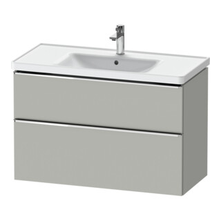 Duravit Meuble sous-lavabo D-Neo 98,4x45,2 cm, chr/Bet m, 1 porte, 1 tiroir