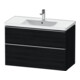 Duravit Meuble sous-lavabo D-Neo 98,4x45,2 cm, ES blanc, 1 porte, 1 tiroir-1