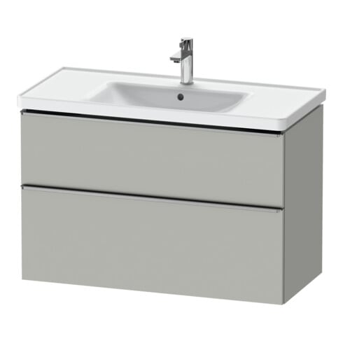 Duravit Meuble sous-lavabo D-Neo 98,4x45,2 cm, ES chêne doré/gris, 1 tiroir, 1 porte