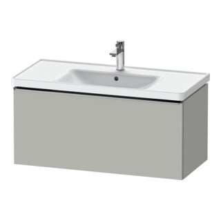 Duravit Meuble sous-lavabo D-Neo 98,4x45,2 cm, ES chêne/gris, 1 tiroir, suspendu