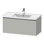 Duravit Meuble sous-lavabo D-Neo 98,4x45,2 cm, ES chêne/gris, 1 tiroir, suspendu-1