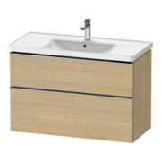 Duravit Meuble sous-lavabo D-Neo 98,4x45,2 cm, ES geb/Ei N, 1 porte, 1 tiroir-1