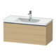 Duravit Meuble sous lavabo D-Neo 98,4x45,2 cm, ES geb/Ei N, 1 tiroir, suspendu-1