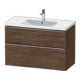 Duravit Meuble sous lavabo D-Neo 98,4x45,2 cm, ES laqué/Nu, 1 porte, 1 tiroir-1