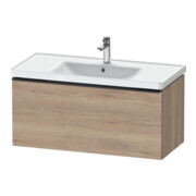 Duravit Meuble sous-lavabo D-Neo 98,4x45,2 cm, noir/mat, 1 tiroir, suspendu