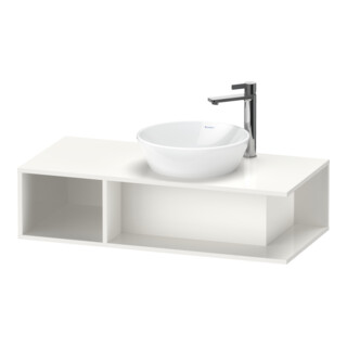 Duravit Meuble sous lavabo D-Neo Compact 100x48 cm, blanc, 1 tiroir, 1 console, suspendu