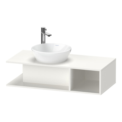 Duravit Meuble sous-lavabo D-Neo Compact 100x48 cm, blanc, 1 tiroir, 1 console, suspendu