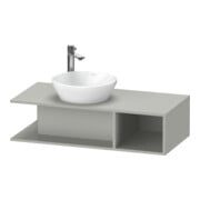 Duravit Meuble sous lavabo D-Neo Compact 100x48 cm, blanc mat, 1 tiroir, 1 porte, suspendu