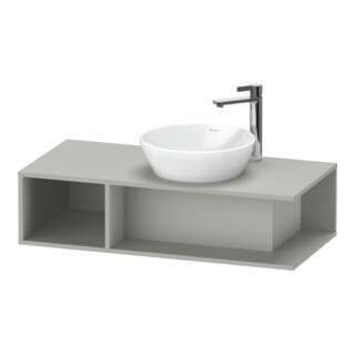 Duravit Meuble sous lavabo D-Neo Compact 100x48 cm, blanc mat, 1 tiroir, 1 porte, suspendu