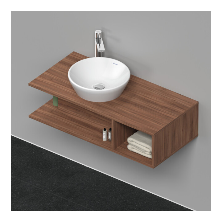 Duravit Meuble sous lavabo D-Neo Compact 100x48 cm, N N, 1 tiroir, 1 console, suspendu