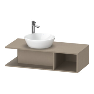 Duravit Meuble sous-lavabo D-Neo Compact 100x48cm, blanc mat, 1 tiroir, 1 console, suspendu