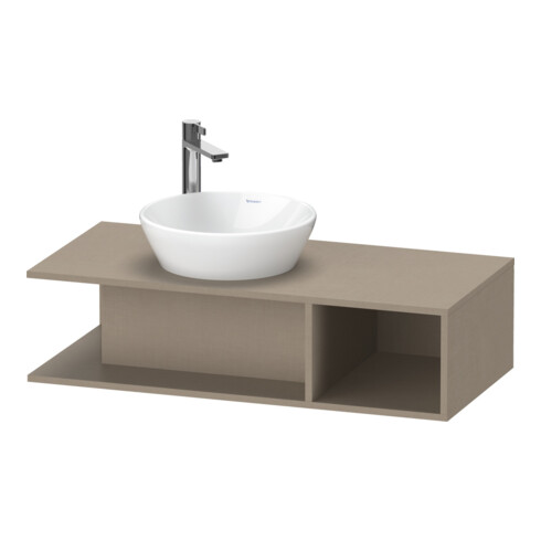 Duravit Meuble sous-lavabo D-Neo Compact 100x48cm, blanc mat, 1 tiroir, 1 console, suspendu