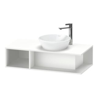 Duravit Meuble sous-lavabo D-Neo Compact 100x48cm, blanc mat, 1 tiroir, 1 tablette, suspendu