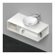 Duravit Meuble sous-lavabo D-Neo Compact 100x48cm, blanc mat, 1 tiroir, 1 tablette, suspendu