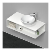 Duravit Meuble sous-lavabo D-Neo Compact 100x48cm, blanc mat, 1 tiroir, 1 tablette, suspendu-4