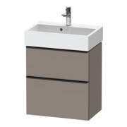 Duravit Meuble sous-lavabo D-Neo Compact 58,4x37,2 cm, 1 porte, 1 tiroir, blanc/Bas ma