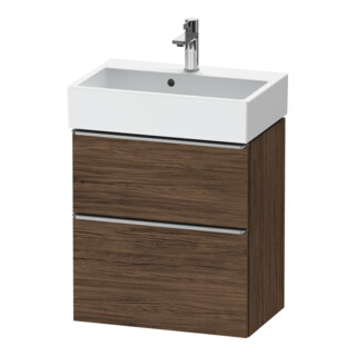Duravit Meuble sous-lavabo D-Neo Compact 58,4x37,2 cm, 1 porte, 1 tiroir, ES geb/Nu d