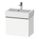 Duravit Meuble sous-lavabo D-Neo Compact 58,4x37,2x44 cm, 1 tiroir, suspendu, ES blanc/gris mat-1