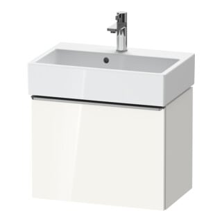 Duravit Meuble sous lavabo D-Neo Compact 58,4x37,2x44 cm, 1 tiroir, wd, ES blanc/bois brillant