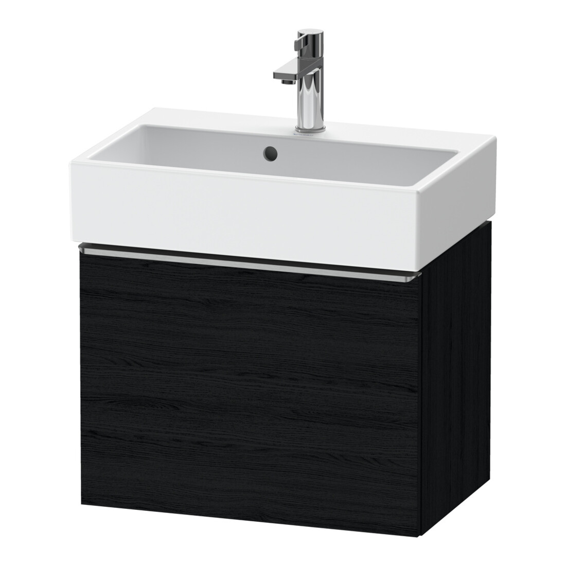 Duravit Meuble sous lavabo D-Neo Compact 58,4x37,2x44cm, 1 porte, wd, ES chêne noir
