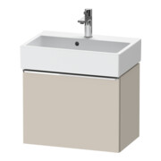 Duravit Meuble sous-lavabo D-Neo Compact 58,4x37,2x44cm, 1 tiroir, suspendu, chr/taupe