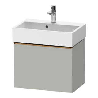 Duravit Meuble sous-lavabo D-Neo Compact 58,4x37,2x44cm, 1 tiroir, wd, b chêne/gris ma