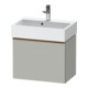 Duravit Meuble sous-lavabo D-Neo Compact 58,4x37,2x44cm, 1 tiroir, wd, b chêne/gris ma-1