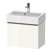 Duravit Meuble sous-lavabo D-Neo Compact 58,4x37,2x44cm, 1 tiroir, wd, bronzé/blanc brillant