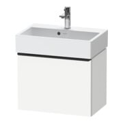 Duravit Meuble sous lavabo D-Neo Compact 58,4x37,2x44cm, 1 tiroir, wd, noir/blanc ma
